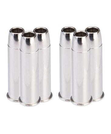 Elite Force Elite Force Saddle gun cartridges, silver, 6 pack