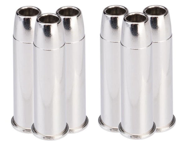 Elite Force Elite Force Saddle gun cartridges, silver, 6 pack