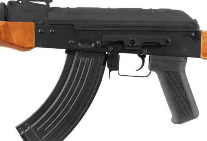 CYMA AKM Stamped Steel Automatic Electric Rifle (AEG) with Real Wood Furniture