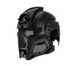 UK Arms UKARMS Interstellar Battle Trooper Full Face Airsoft Helmet Black