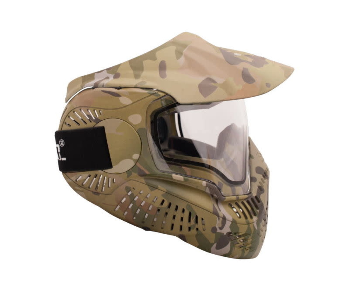 Valken Mi-7 Airsoft Olive Full Face Mask Thermal Lens Paintball Goggle 