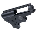 Retro Arms Retro Arms CZ Billet CNC 8mm Ver2 Gearbox Shell for M4 / M16 Series Airsoft AEG Rifles, Black