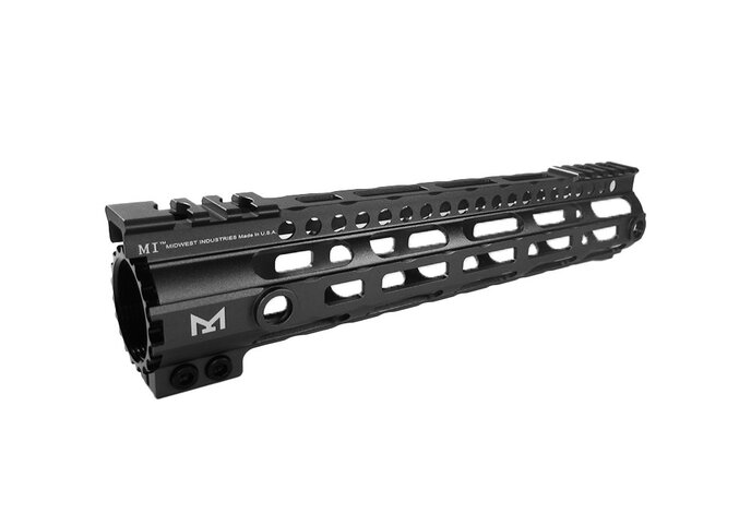 Castellan M-Lok lightweight 10" handguard, gray