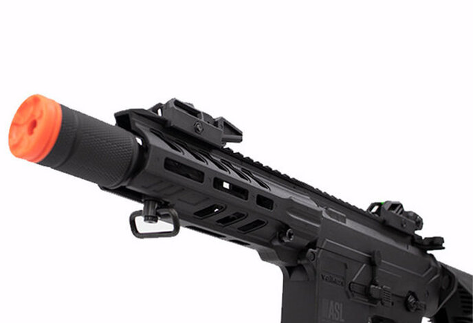 Valken ASL Echo AEG Electric Airsoft Rifle Black w/battery and charger