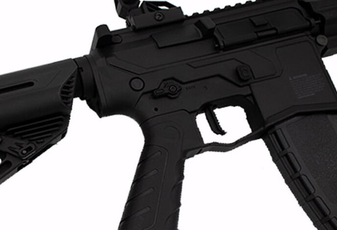 Valken ASL Echo AEG Electric Airsoft Rifle Black w/battery and charger