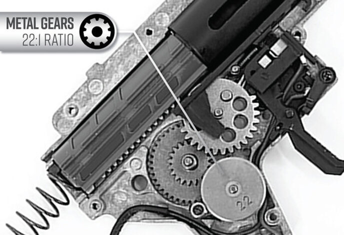 Valken ASL+ Romeo Electric Rifle Black