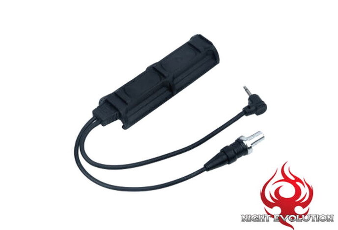Remote Dual Pressure Switch Switch (2 plug) for Flashlights and PEQ Laser Units