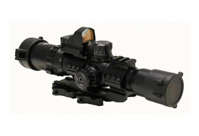 Trinity Force 1-4X28 Assault Scope w/ Micro Reddot