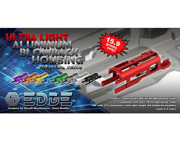EDGE Custom EDGE Custom Ultra Light Aluminum Ver.2 Standard Blowback Housing for Hi Capa