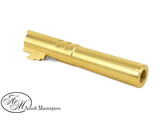 Airsoft Masterpiece Hi Capa 4.3 .45 ACP Threaded Fixed STEEL Outer Barrel Gold