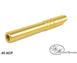Airsoft Masterpiece .45 ACP STEEL Threaded Fix Outer Barrel for 5.1 Hi Capa Gold