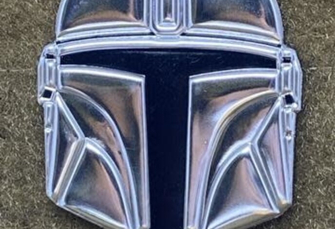 Tactical Outfitters Beskar Mandalorian Helmet Morale Patch