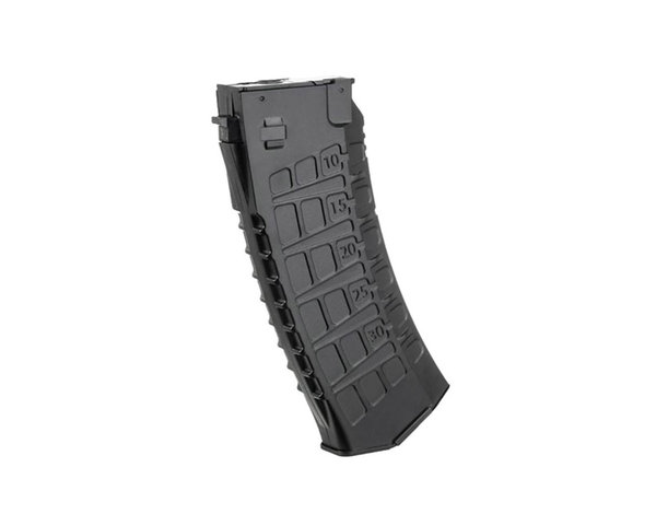 LCT Airsoft LCT AK12 450 rd high capacity magazine, black