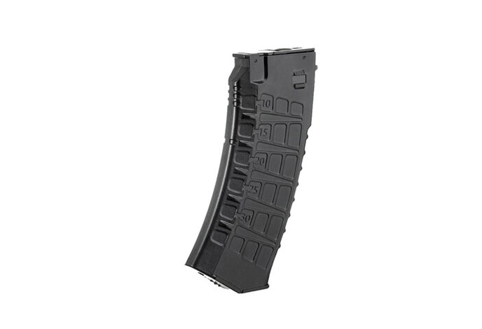 LCT AK12 450 rd high capacity magazine, black