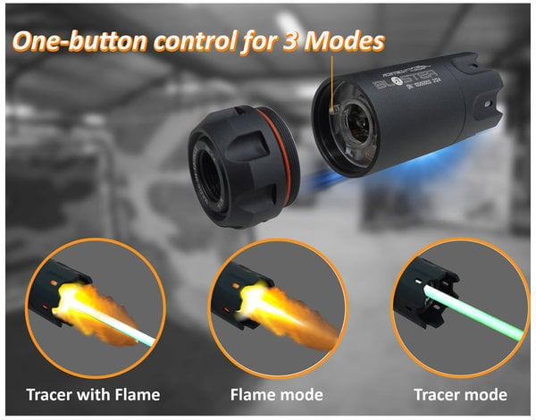 Acetech Acetech Blaster Tracer Unit with Flame Effect