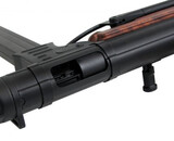 AGM MP40 MP007 Full Metal Electric Rifle with Battery and Charger, Wood Pattern Furniture