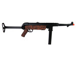 AGM AGM MP40 MP007 Full Metal Electric Rifle with Battery and Charger, Wood Pattern Furniture