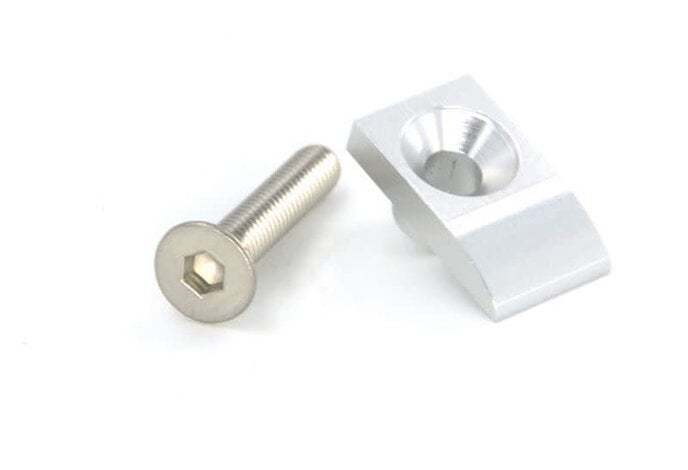 AIP CNC 7075 Aluminum Hammer Protection Pad for Hi Capa / 1911 Silver