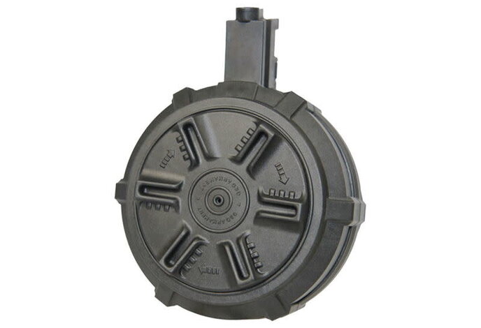 G&G MP5 1,500rd Manual Wind Drum Magazine