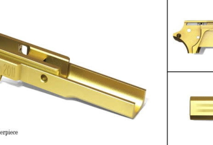Airsoft Masterpiece Aluminum Advanced Frame STI 2011 3.9