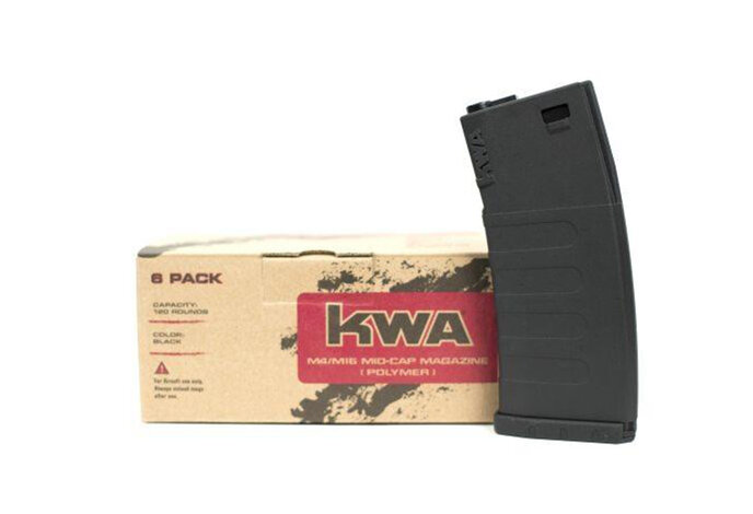 KWA KM4 K120 Mid-Cap Magazine Black single