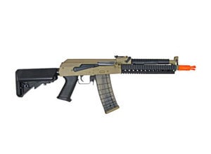 Golden Eagle Golden Eagle AK47 RIS Tactical with battery+charger, tan