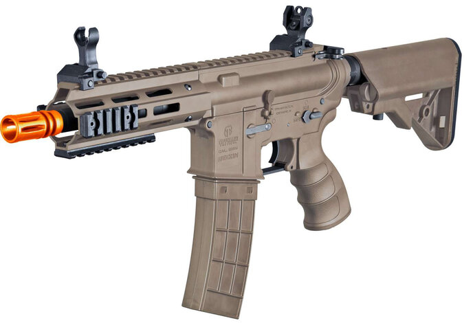 Tippmann Recon Shorty 6" M-LOK electric rifle, tan