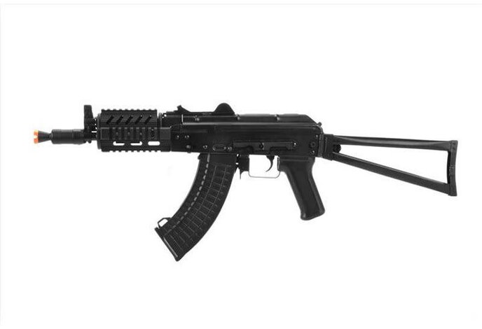 LCT Airsoft AK74 Assault Rifle AEG with TX Railed Handguard Black