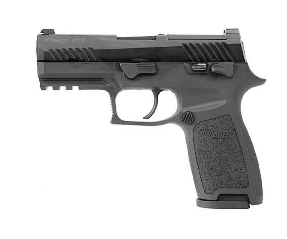 Pistola Softair Sig Sauer Scarrellante a Gas Modello Proforce M18 P320  Colore Tan DST Materiale Polimero e Metallo Potenza 0,9 Joule, Verde :  : Sport e tempo libero