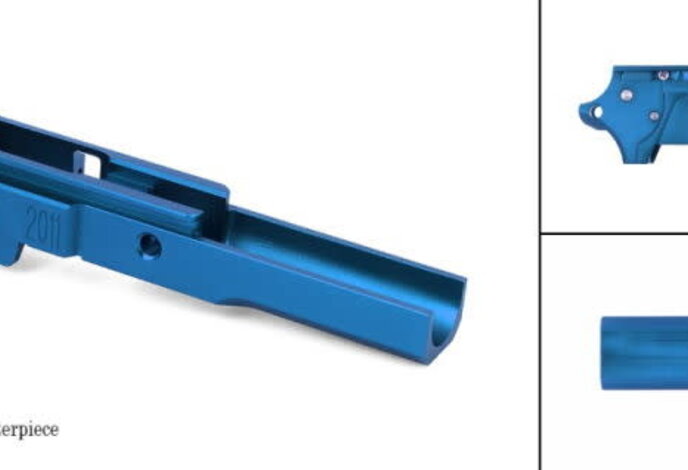 Airsoft Masterpiece Aluminum Advanced Frame STI 2011 3.9