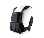 WoSport WoSport MOLLE Plate Carrier with Triple M4 Magazine Pouch and Admin Panel