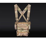 WoSport Wosport Multifunctional Tactical Chest Rig / Sub Abdominal Pouch Set