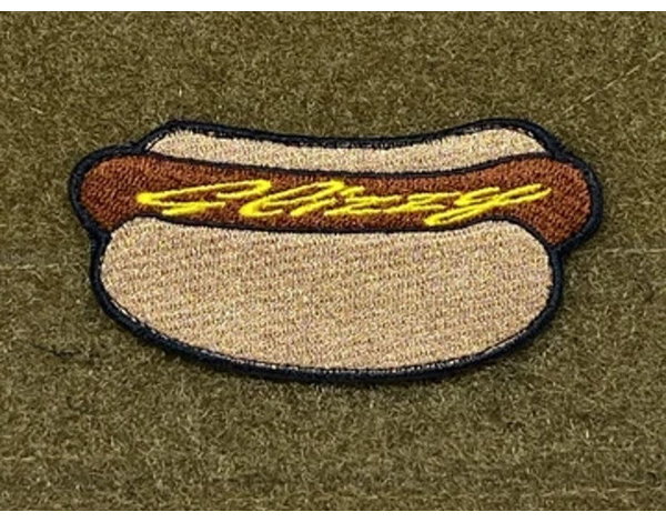 Tactical Outfitters Tactical Outfitters Glizzy Hot Dog Morale Patch