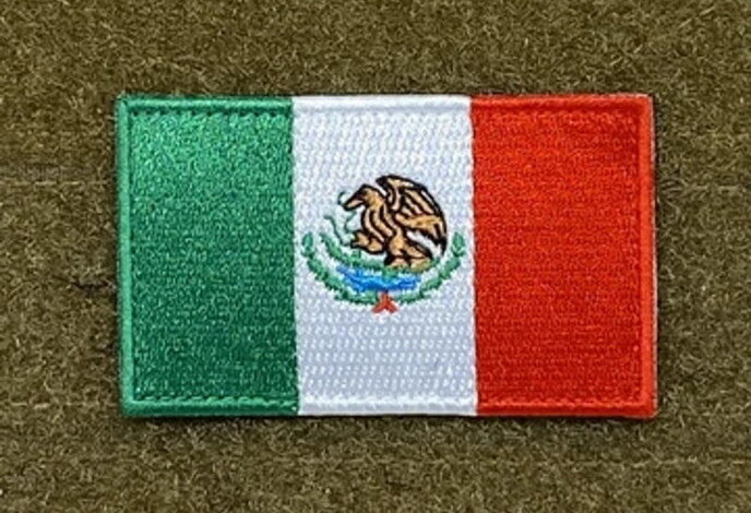 Tactical Outfitters Mexico Flag Morale Patch