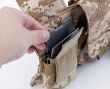 Wosport Mag Steady Nylon Magazine Pouch Insert 2-Pack Grey