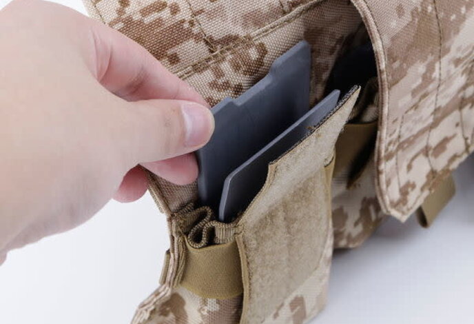 Wosport Mag Steady Nylon Magazine Pouch Insert 2-Pack Grey