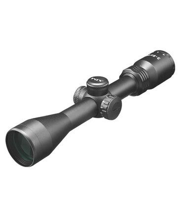 Aimsports Aimsports 3-9X40 Dual Illumination Full Size Target Scope with Rings, Mil-Dot Reticle