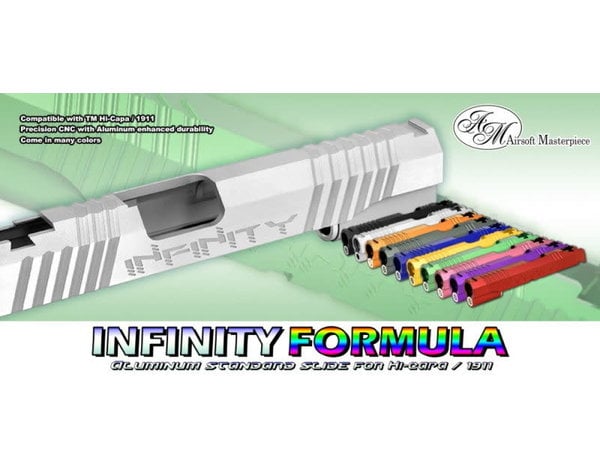 Airsoft Masterpiece Airsoft Masterpiece Custom Infinity Formula Ver.2 Standard Slide for Hi Capa / 1911