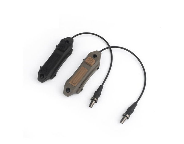 Airsoft Extreme Augmented Remote Light Switch for WADSN and Surefire Lights, Weaver or M-LOK Mount