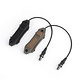 Airsoft Extreme Augmented Remote Light Switch for WADSN and Surefire Lights, Weaver or M-LOK Mount