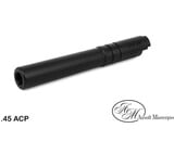 Airsoft Masterpiece .45 ACP STEEL Threaded Fix Outer Barrel for 5.1 Hi Capa