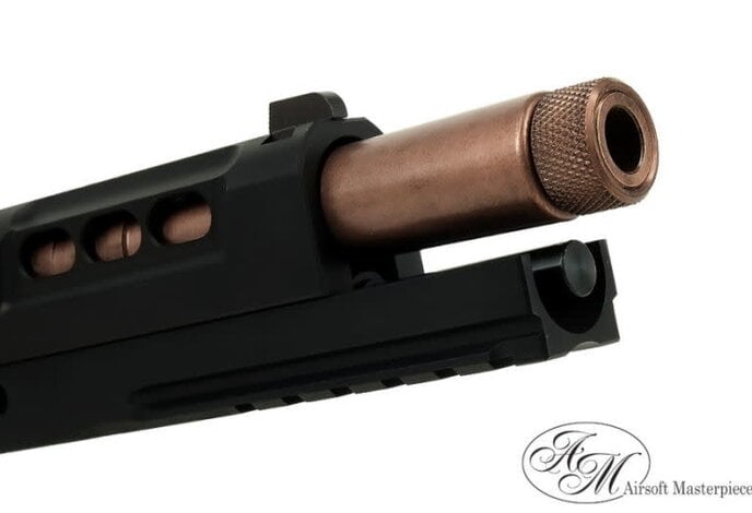 Airsoft Masterpiece .45 ACP STEEL Threaded Fix Outer Barrel for 5.1 Hi Capa