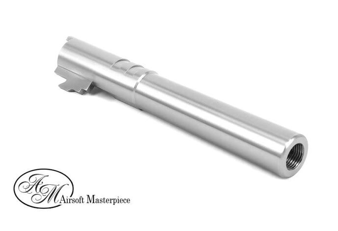 Airsoft Masterpiece .45 ACP STEEL Threaded Fix Outer Barrel for 5.1 Hi Capa