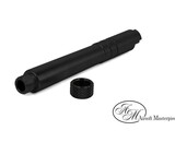 Airsoft Masterpiece STEEL Threaded Fix Outer Barrel with Thread Cap for 5.1 Hi Capa