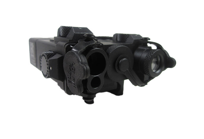 DBAL-A2 IR Pointer / Red Laser / LED Flashlight Aiming Device Aluminum Case Black