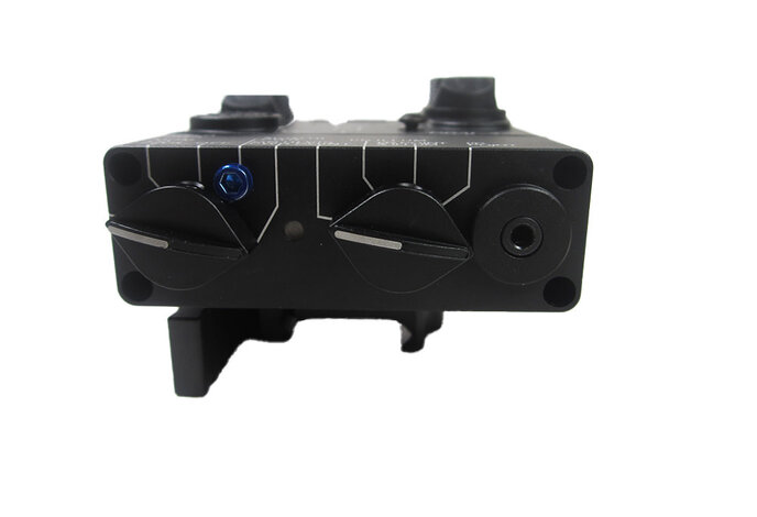 DBAL-A2 IR Pointer / Red Laser / LED Flashlight Aiming Device Aluminum Case Black