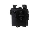 DBAL-A2 IR Pointer / Red Laser / LED Flashlight Aiming Device Aluminum Case Black