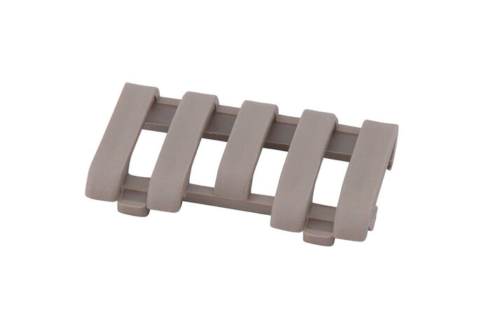 Ergo Low Profile Picatinny Rail Covers, Black