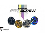 CowCow Stainless Steel Ninja Shuriken Head Grip Screws for Tokyo Marui 5.1 / 4.3 Hi Capa