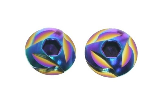 CowCow Stainless Steel Ninja Shuriken Head Grip Screws for Tokyo Marui 5.1 / 4.3 Hi Capa